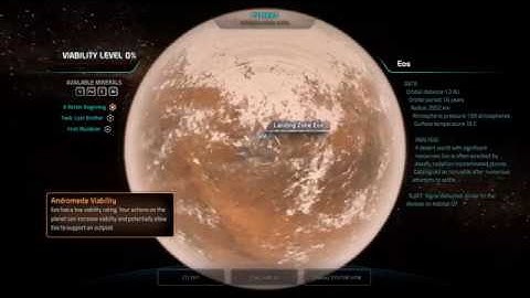 Mass Effect Andromeda - Exploration of the Pytheas System