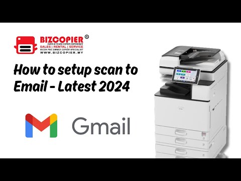 LATEST 2024 - Tutorial How to Scan Document to Email
