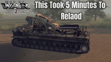 Men of War Assault Squad 2 - Monster Artillery - RobZ Realism Mod