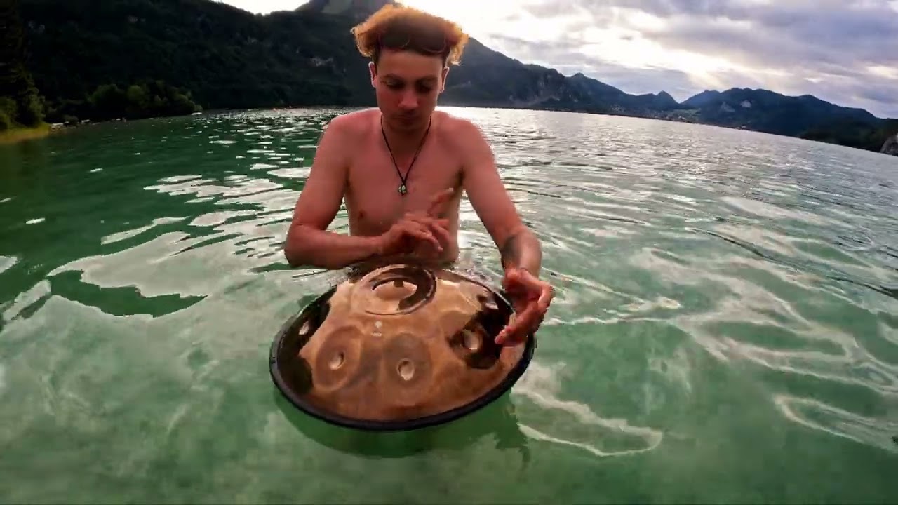 Marcel Hutter - Sela journey handpan on water