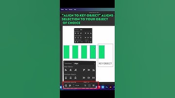 ALIGN your objects the SMART way with this quick tip. #illustrator #graphicdesign
