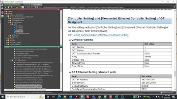 FX3U-ENET-ADP connect with GOT2000