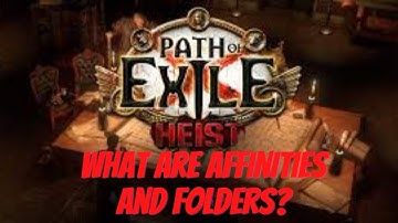Path of Exile: What are Tab Affinities and Folders, and how to use them.