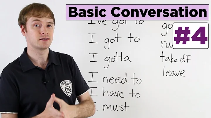 I Gotta Go | Learn Basic English Conversation Course