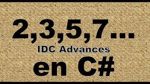 Números primos en C# (C sharp)