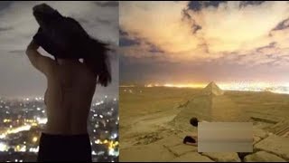 Pasangan Kekasih P4mer Video Berhubungan B4d4n di Puncak Piramida Mesir, Jangan Kaget Tahu Alasannya