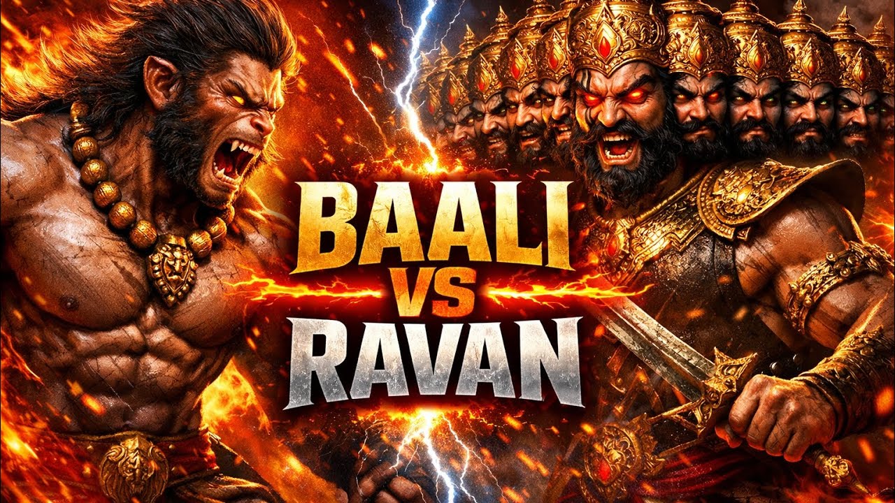 Bla Bal Ravan Baali vs Ravan | Ramayan Ka Sabse Bhayanak Yudh - YouTube
