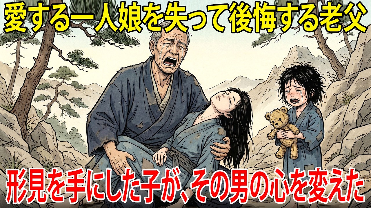 愛した娘を、恋を反対したせいで失った老父｜民話｜江戸時代｜江戸朗読｜昔話｜