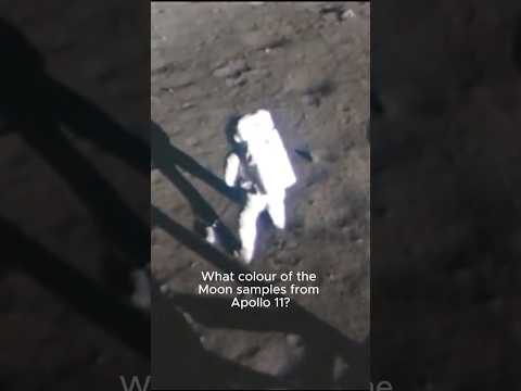 Видео: Какого цвета Лунный грунт от Apollo 11?