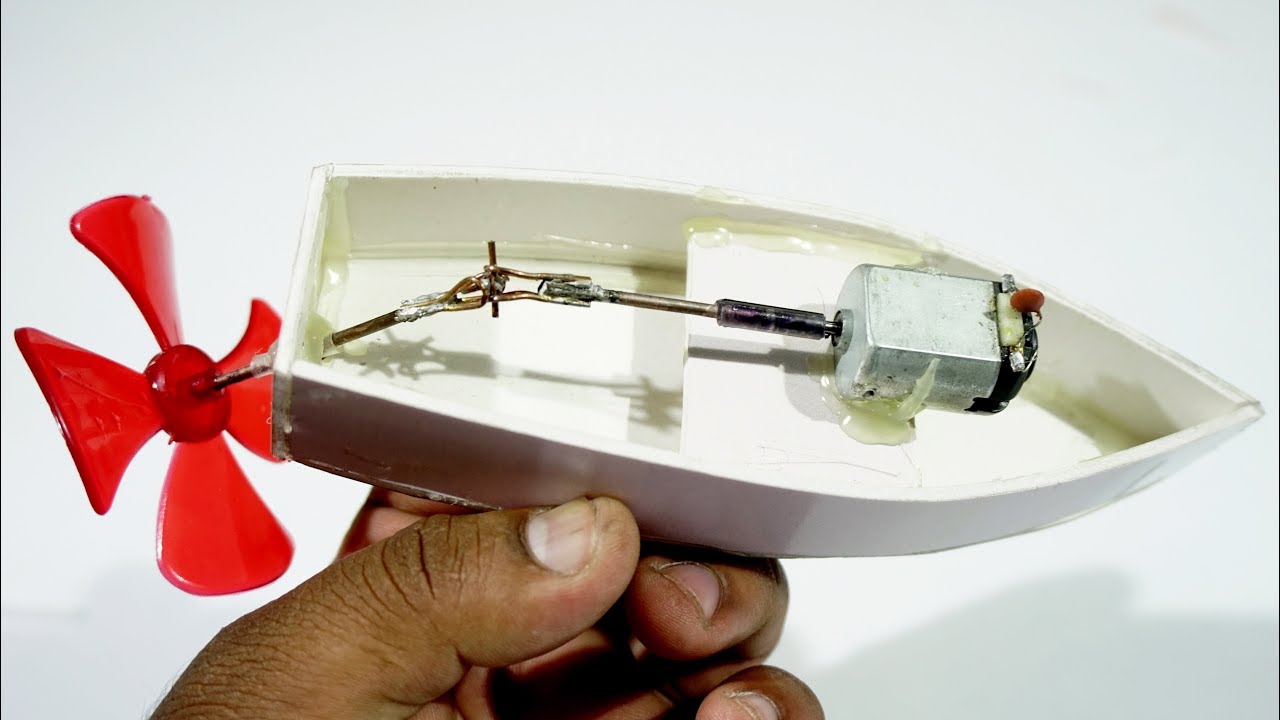 How to make electronic BOAT best new ideas YouTube