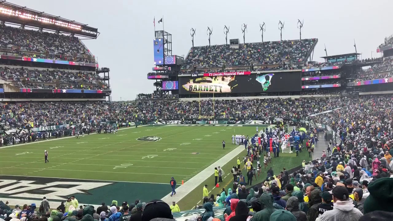 Eagles Rocky Intro and Kickoff vs. Indianapolis Colts 9/23/18