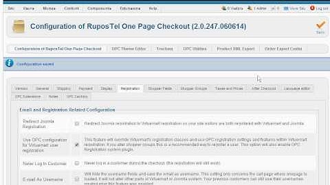 Redirect Joomla Registration to Virtuemart