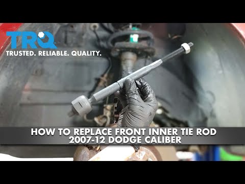 How To Replace Front Inner Tie Rod 2007-12 Dodge Caliber