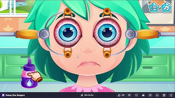 Funny Eye Surgery Game | Eye Doctor Simulator Gameplay