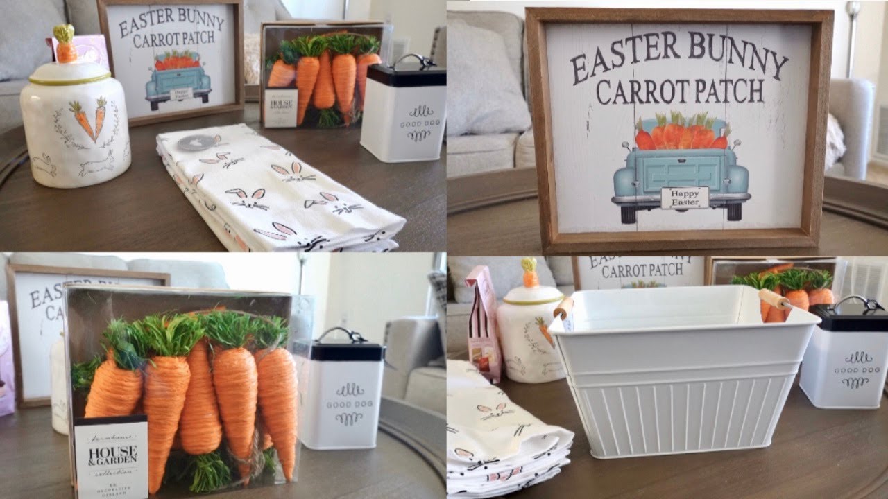 Easter Decor Haul 2020 + Kohls Easter Decorations Decorating ideas