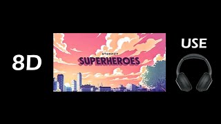 STORMZY - SUPERHEROES [ 8D Audio ]