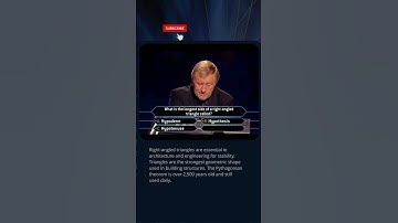 Can You Name the Longest Side of a Right-Angled Triangle? 🤯📐 #quiz #millionaire #maths #trivia #tv