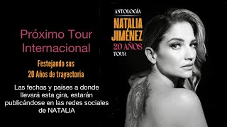 Natalia Jiménez festeja 20 años de carrera con gira Internacional