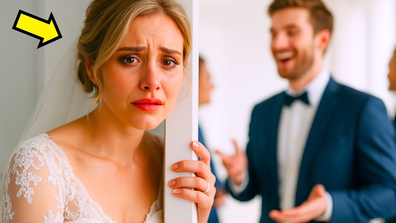 NOVIA ESCUCHÓ AL NOVIO CONFESAR ALGO A SUS AMIGOS MINUTOS ANTES DE LA BODA… ENTONCES ELLA…