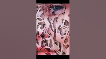 Mindblowing 3d Anamorphic Art Face #creative #art #unique #shorts