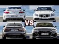 Audi RS5 Coupe vs Mercedes C63S Coupe (2020 -2021) RS5 vs C63S! High-performance Luxury Cars. Review