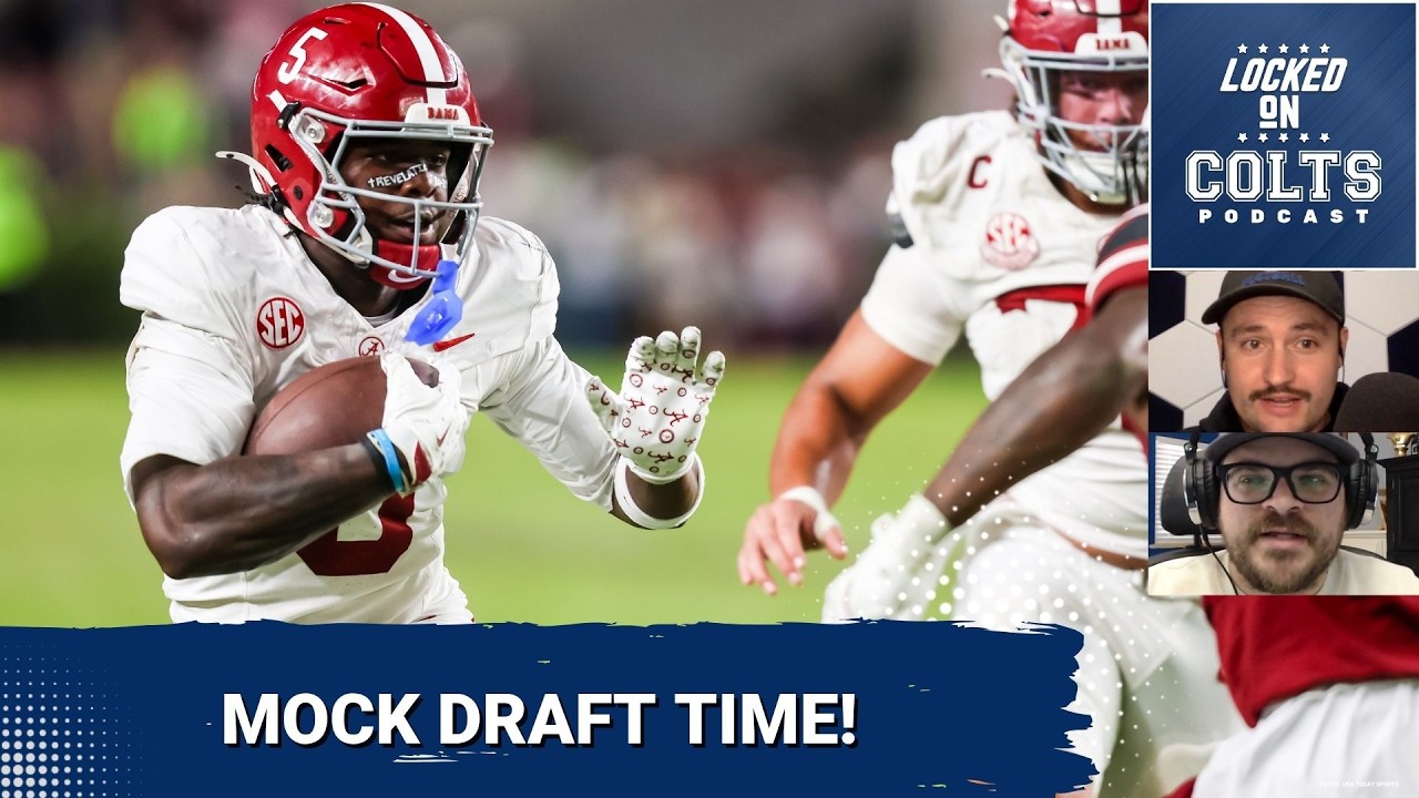 MOCK DRAFT: New Names Grace the Board for Indianapolis Colts; No Edge Rushers Allowed Before Day 3 MOCK DRAFT: New Names Grace the Board for Indianapolis Colts; No Edge Rushers Allowed Before Day 3