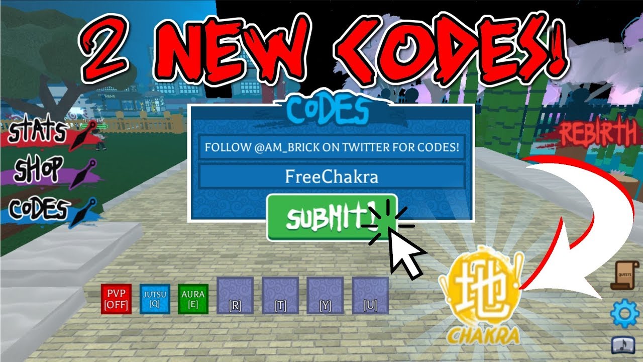 2 NEW CODES Free Chakra Ninja Simulator 2 Roblox YouTube