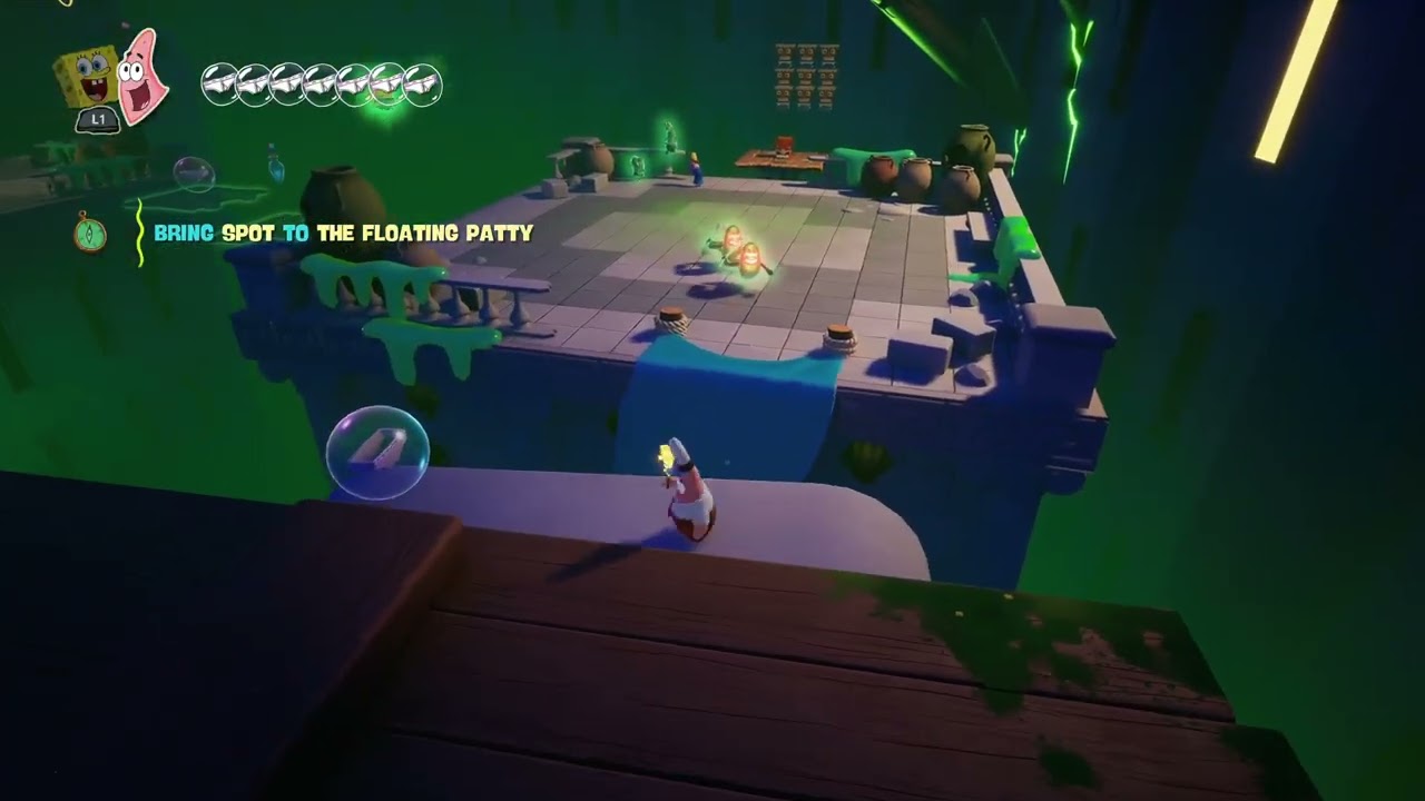 SpongeBob titans of the tide playthrough part 6