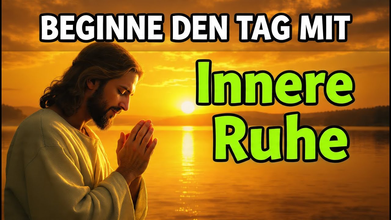 Beginnen Sie den Tag mit Morgengebet und ruhe innerlich in Gott