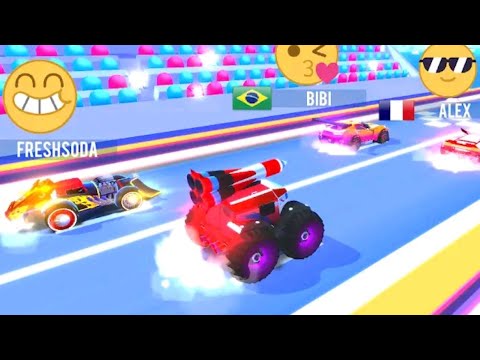 SUP Multiplayer Racing Kartun  mobil  mobilan  warna warni 