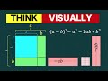 Why is visual thinking  the key to learning algebra  algebra visualized