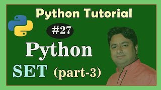 Set in Python (3)- Learn Python in Hindi | What is Set in Python | Python for Class 12  and Class 11