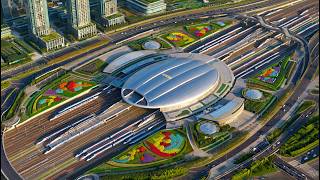How China Built the World’s Largest Train Station in Just 38 Months