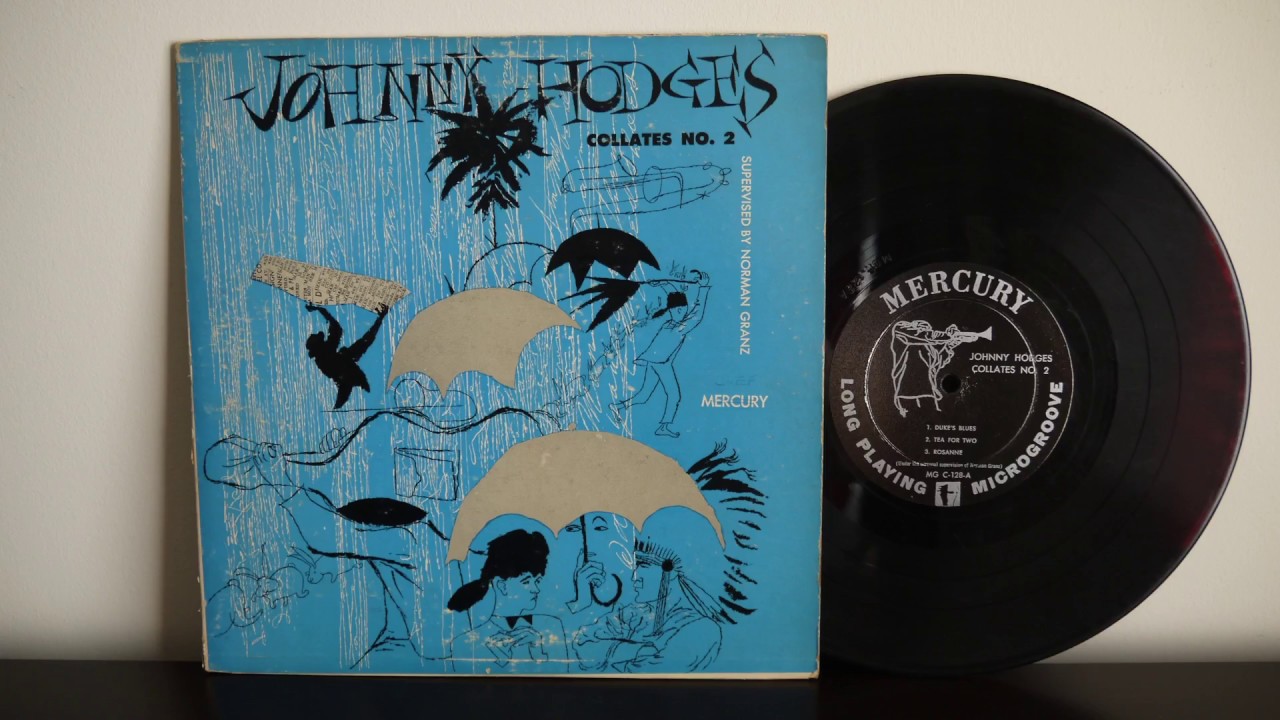 Johnny Hodges ‎– Collates No 2 (1953) Mercury ‎– MGC-128 Swing 
