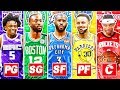 7 BEST NBA TEAMS IF EVERY PLAYER PLAYED THE SAME POSITION