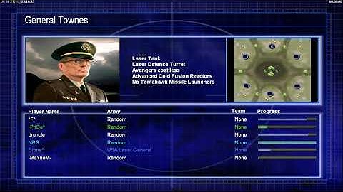 Defcon FFA - Laser General - Pro Rules - C&C Generals Zero Hour