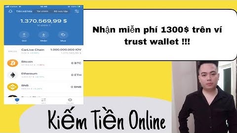 Nhận miễn phí 1300$ trên ví trust wallet !!!
