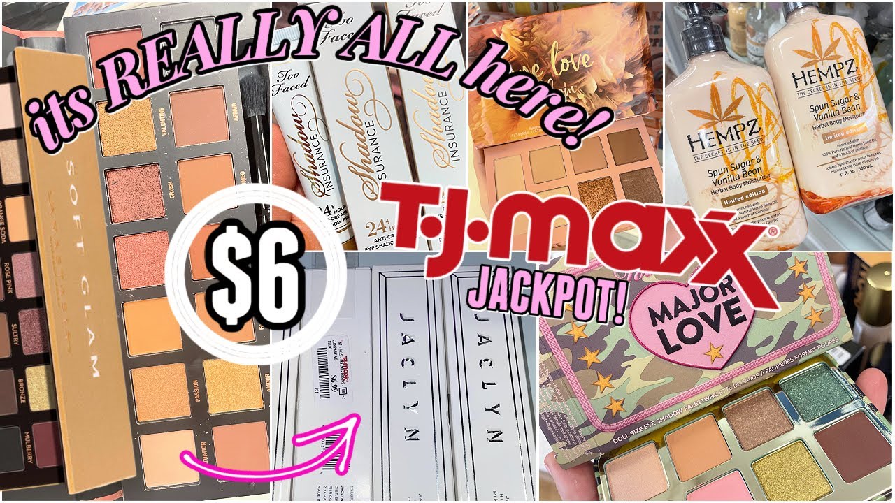 HEAVEN at TJ MAXX!! JACLYN HILL?! ABH SOFT GLAM PALETTE, TOO FACED