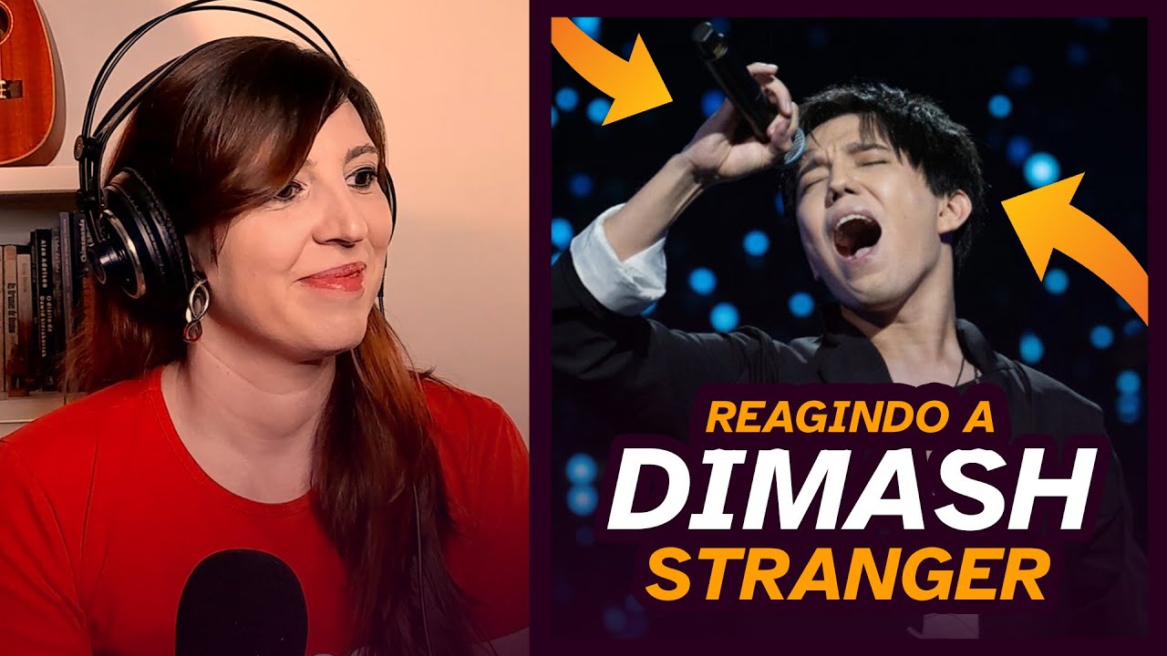 Reagindo a DIMASH - STRANGER | Mari na Plateia S2E10