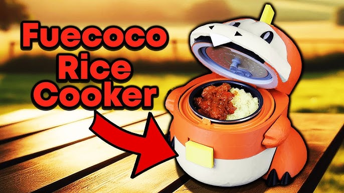 Fuecoco Rice Cooker (Uncle Roger approves, Unofficial Pokemon