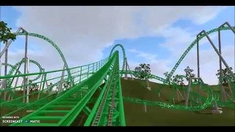 Nolimits 2 custom coaster #7: Basilisk