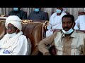 رئيس مجلس السيادة القائد الأعلى للقوات المسلحة يلتقي وفد المجلس الأعلى لتنسيقية الوسط 28 12 2021