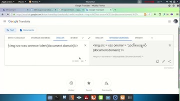 Google Translate XSS