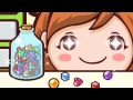 【Cooking Mama Movie】Ichigo, playing with beads! ビーズでつくる!