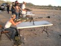 Jamie horst shooting a 20mm rifle