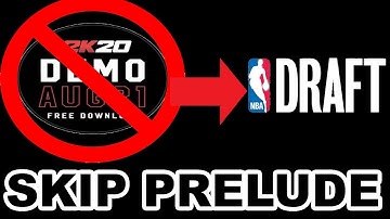 NBA2K20 HOW TO SKIP THE PRELUDE!!!!!