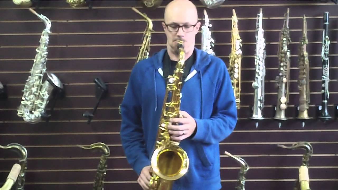 Saxquest! Yamaha Custom Z Tenor Sax YouTube