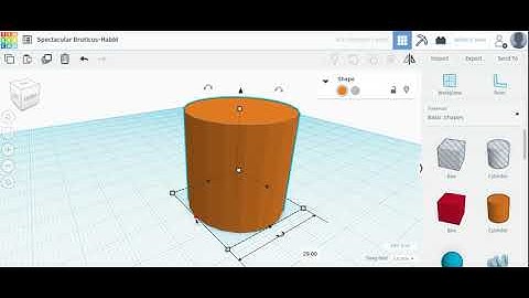 Tinkercad Tutorial 3 - Scaling Objects