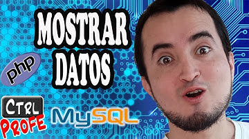 10. COMO MOSTRAR REGISTROS de una BASE de DATOS MySQL con PHP💻DESARROLLO WEB DESDE CERO (Parte10/12)