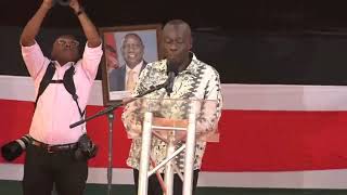 RAILA FINISHED AS DEPUTY PRESIDENT RIGGY G DELIVERS THIS POWERFUL SPEECH IN KISUMU!